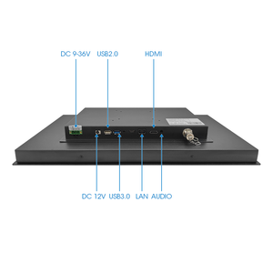17.3 inch Chống sốc với USB Lan HD-MI pcap màn hình cảm ứng công nghiệp <span class=keywords><strong>Android</strong></span> Bảng điều chỉnh Ag kính 1000nits ánh sáng mặt trời có thể đọc được Bảng điều chỉnh PC - Product Image 6