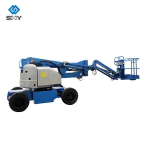 Crank arm genie lift telescopic articulating boom lift