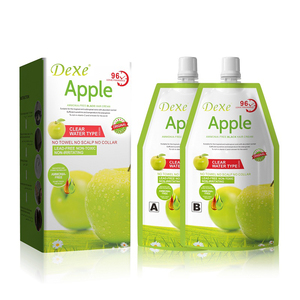 DEXE Crema Colorante per Capelli Biologica Naturale all'Arancia e Mela, <span class=keywords><strong>Shampoo</strong></span> Colorante Giallo Permanente, Etichetta Privata, Produzione Originale - Product Image 1