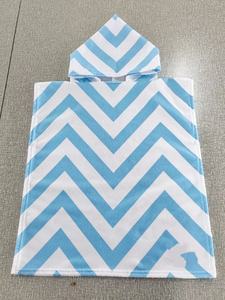Microfiber /Cotton Soft Quick Dry <strong>Children</strong> Hooded Poncho <strong>Towels</strong>, Beach Changing Robe Bath <strong>Towel</strong> Poncho - Product Image 4