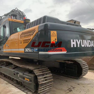 Excavadora de Corea de segunda mano Hyundai 305, excavadora Hyundai original con movimiento de tierra usada, excavadora hidráulica sobre orugas a la venta - Product Image 2
