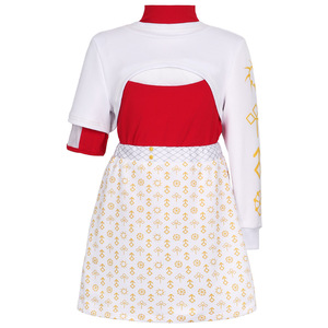 Disfraz de Zombie High 4, Conjunto de Vestido Blanco de Poliéster para Adultos, Traje para Halloween - Product Image 5