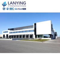 Bâtiment préfabriqué en acier lourd pour église, école, hôtel, centre commercial, salle de sport - Certifié ASTM, soudage sur mesure disponible