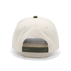 Casquette de baseball unisexe en coton et daim bicolore Paiers, 5 panneaux, brodée, ajustable, style sportif urbain, pour adulte - Product Image 3