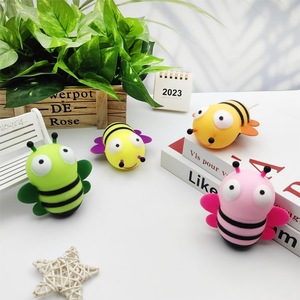 Most Popular Cartoon Little Bee TPR Flour Stress <b>Ball</b> Super Soft Slow Rebound <b>Squeeze</b> Relief Squishy Toy for Kids Boys and Girls - Product Image 3