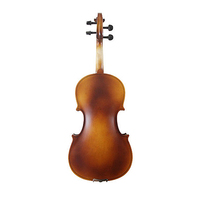 Violon d'Étude en Bois Massif Taille 4/4, Vente en Gros de Haute Qualité, Violons en Érable Contreplaqué Faits à la Main, Pas Chers, avec Accessoires