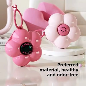 Dopamine Jewelry <b>Storage</b> <b>Box</b> <b>Mini</b> Portable Travel Stud Earrings Necklace with Grid Creative Multifunctional <b>Storage</b> <b>Box</b> - Product Image 4