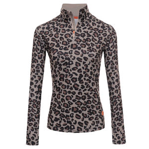 Ropa de Esquí para Mujer Otoño 2025 con Logotipo Personalizado, Ligera, Transpirable, Ecológica, Elástica en Cuatro Direcciones, Spandex/Poliéster, Cierre de Cremallera de un Cuarto - Product Image 1