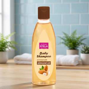 Champú para Bebés Stela Care, Fórmula Suave para Limpiar el Cabello y el Cuero Cabelludo, Cuidado Delicado para el Baño Diario, Lavado del Cabello del Bebé - Product Image 3