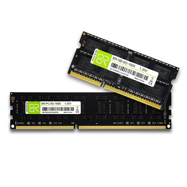 Billion Reservoir Full Compatible Ram Ddr3 8gb 4gb 1600mhz for Laptop Desktop 8GB ram