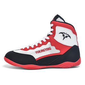 Chaussures de boxe et de musculation professionnelles personnalisées avec logo sur mesure pour hommes, vente en gros, collection 2026 - Product Image 5