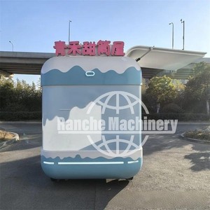 Remolques de Comida Multifuncionales Personalizados, Totalmente Equipados, Camión de Comida Móvil, Carrito de Comida Rápida para Helados, Pizza y Café - Product Image 3