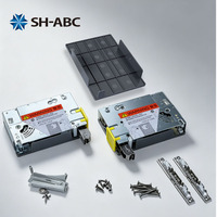 Support de porte à battant SH-ABC Free Stop 5 ° -90 °   Système de levage d'armoires réglable avec montage sans outils