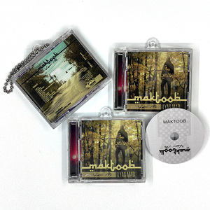 Personalized Diy Customized Mini Idol NFC Music Album Keychain Automation Play Song Nfc <strong>Cd</strong> Keychain <strong>With</strong> Packaging