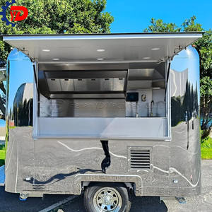 Carrito de Comida Móvil Comercial para Hot Dogs, <span class=keywords><strong>Remolque</strong></span> <span class=keywords><strong>Pequeño</strong></span> <span class=keywords><strong>Cerrado</strong></span>, Carrito de Venta Ambulante - Product Image 2