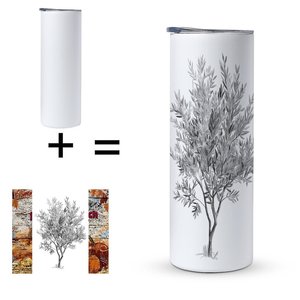 20Oz Stainless Steel Tumbler Vacuum Insulated Custom <b>Tree</b> Design Travel <b>Mug</b> - Product Image 5