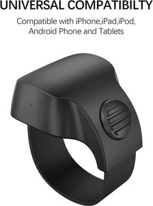 Télécommande sans fil virale pour tourner les pages, compatible iPhone, Android, iPad, télécommande pour appareil photo de téléphone portable, déclencheur de selfie RK-C48 - Product Image 4