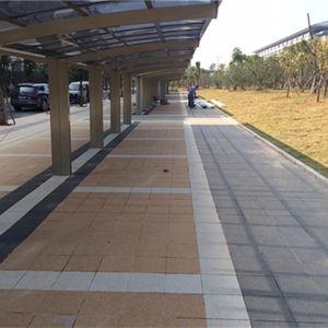 Murah Pemandangan merah saling mengunci teras bata pelapis - Product Image 5