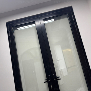 <span class=keywords><strong>Porta</strong></span> <span class=keywords><strong>a</strong></span> Doppia Anta Esterna in Alluminio con Taglio Termico e <span class=keywords><strong>Vetro</strong></span> Temperato, Design Commerciale - Product Image 6