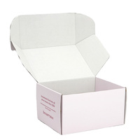 Caja de Cartón Corrugado para Envíos de Productos para Bebés, Embalaje para Suscripciones, Envíos de Comercio Electrónico, Embalaje de Regalos, Caja de Cartón Blanca