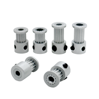Accessoire d'imprimante 3D, poulie de synchronisation 2GT GT2 en aluminium, diamètre 7mm, 12 dents, largeur de courroie 6/10, usinage de haute précision, excellent