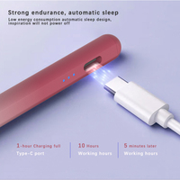 Stylet intelligent Ksentry Active en aluminium avec port de charge Type-C, batterie 130 mAh, rejet de la paume et fonctionnalités d'inclinaison pour iPad 2018+