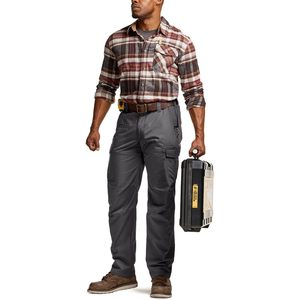 Pantalon cargo tactique d'hiver pour homme, doublé en polaire thermique, pour le ski, la randonnée, le travail en extérieur - Product Image 3