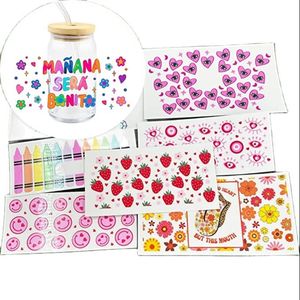 Cổ phiếu mới đến UV dtf cup kết thúc tốt đẹp mới nhất Holographic Max 10000 + Thiết kế chất lượng cao 16oz UV dtf Sticker chuyển - Product Image 3