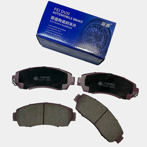 Marca China Feidun, precio de fábrica personalizado, sin ruido, piezas de automóvil delanteras de coche de alta calidad, pastillas de freno para Nissan - Product Image 2