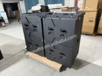 Haut-parleurs Line Array Néodyme Professionnels RM118 18 Pouces, Caisson de Basses Puissant, Subwoofer Double 18 Pouces