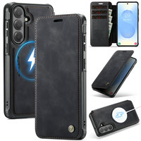 Étui CaseMe rétro avec 3 emplacements pour cartes pour Samsung Galaxy S24 S24Plus S25 S25Plus S26 S26Plus S26FE