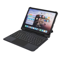 Nouveau clavier iPad avec support intégré pour iPad 10e génération 10,9'' USB-C, rétroéclairage RGB, mécanique à ciseaux, taille standard, avec repose-poignet, vente en gros usine