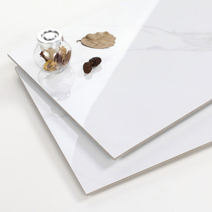 Azulejos de Pared de Cerámica Esmaltada con Aspecto de Mármol Blanco Brillante de 40x80cm, Diseño Elegante y Contemporáneo para Baño y <span class=keywords><strong>Cocina</strong></span>, 400x800mm - Product Image 5
