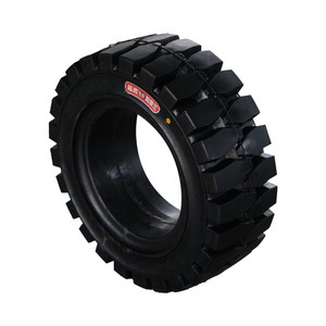 नई टैफू उच्च गुणवत्ता रखरखाव मुक्त गैर बर्स्टिंग मजबूत काले रबर ठोस फोर्कलिफ्ट टायर 4.00-8 1 वर्ष की वारंटी - Product Image 5