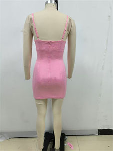 Top Quality Celebrity Shining nappa con scollo a v paillettes perline Runway MINI abito da sera da sera - Product Image 6