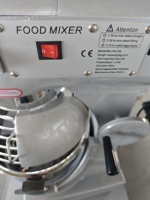 Mélangeur à gâteau électrique commercial Astar 20L, 3 vitesses réglables, machine à pétrir multifonctionnelle pour le blé, le maïs, le lait, en acier inoxydable