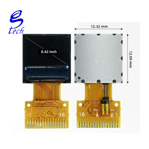 Pantalla LCD TFT de 0,42 pulgadas ST7735, pantalla pequeña de 96x54, pantalla a color, pantalla cuadrada LCD SPI - Product Image 3