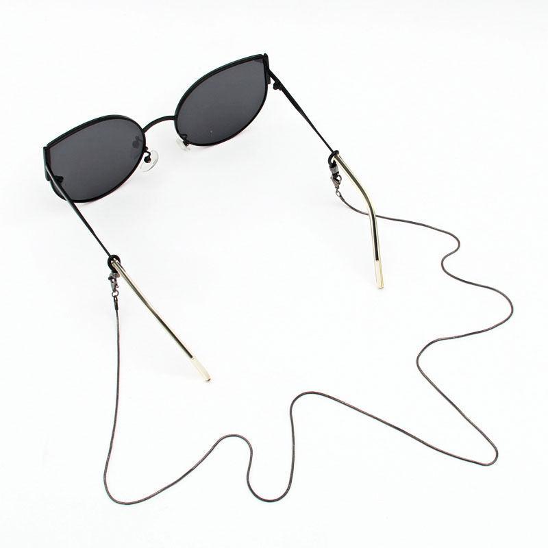 10pcs Black Lanyand Eyeglasses Beaded Chains