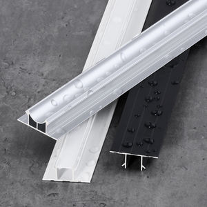 Techo suspendido de aluminio anodizado L Embellecedor de Luz lineal Z Canal Azulejo Borde Perfil Pared para gabinete de <span class=keywords><strong>cocina</strong></span> con luz LED - Product Image 4