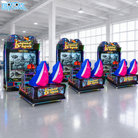 Machine de tir à monnayeur 2 joueurs, simulateur de jeu d'arcade avec pistolets pour centre de divertissement familial et entreprise d'arcade