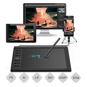 Mới 10 mặt trăng G10 kỹ thuật số vẽ máy tính bảng kỷ niệm sản phẩm kỹ thuật số bằng văn bản sơn 10*6 inch kích thước lớn đồ họa bút máy tính bảng - Product Image 5