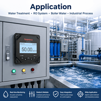 Analyseur en ligne personnalisé de haute précision EC/TDS/Resistivité avec sortie 4~20mA et RS485 pour la surveillance de la qualité de l'eau industrielle