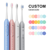 Brosse à dents électrique sonique à vibration rapide pour l'élimination de la plaque dentaire, sûre pour l'émail, ergonomique, avec poignée antidérapante, pour l'hygiène buccale à domicile - Offre Spéciale