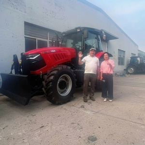 Nouveau design Tracteur 4x4 90 100 120 130 140 CV avec cabine climatisée et boîte de vitesses à navette pour le marché d'exportation - Product Image 3