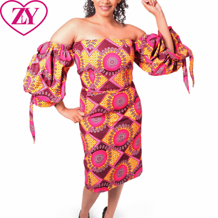 chinese dress ladies HDAfricanDress African Women Office Lady Party Slim Dress  hdafricandress