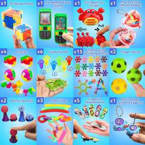 Colorful Light Crochet Fidget Spinner <b>Bracelet</b> for Teens 125pcs LED Hand Toys for Stress Relief Early Educational Object - Product Image 5