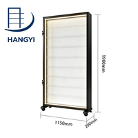 Panneau avant transparent en verre protecteur LED éco-responsable style Hangyi à prix réduit, couvercle transparent en acrylique de sécurité pour cartes TCG