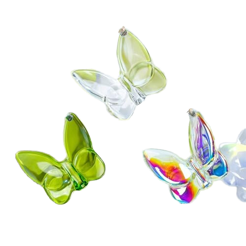 Set of 3 3 1in Crystal
