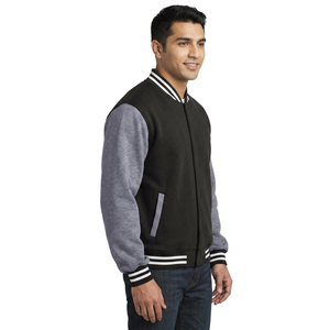 Best premium quality <b>letter</b> Embroidery Printing Lettermen <b>Men</b> Leather Sleeves Varsity <b>Jacket</b> High Street Casual Bomber <b>Jackets</b> - Product Image 1