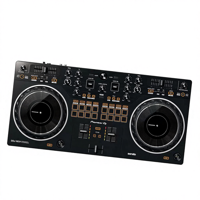 Wholesale Original DJ DDJ-REV1 Audio Console Mixer Serato DJ (Black) Made of Metal and Plastic